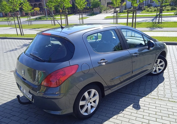 Peugeot 308 cena 14900 przebieg: 240987, rok produkcji 2009 z Gliwice małe 277